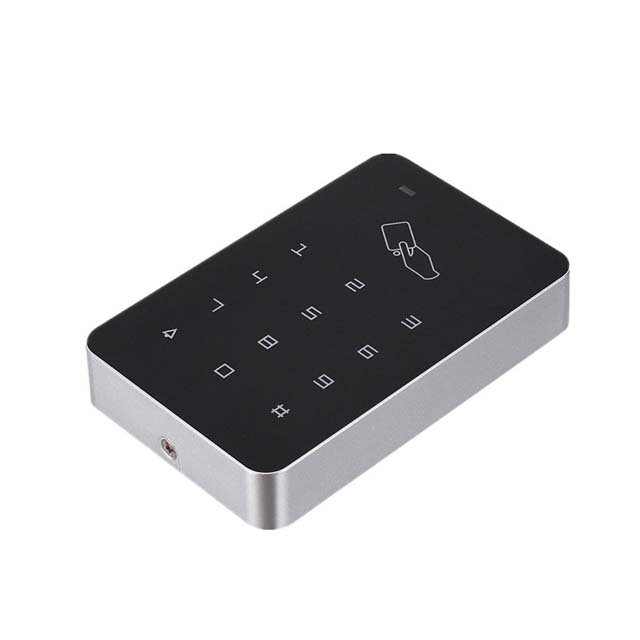 Customizable 1000 Users Key Touch Screen Password Access Control Reader 125khz/13.56Mhz RFID Single Door