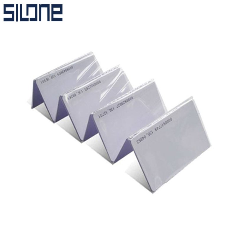 SIlone Custom Printing Blank Smart NFC business card 13.56MHz PVC NFC ntag213 ntag215 RFID Card for access control cards
