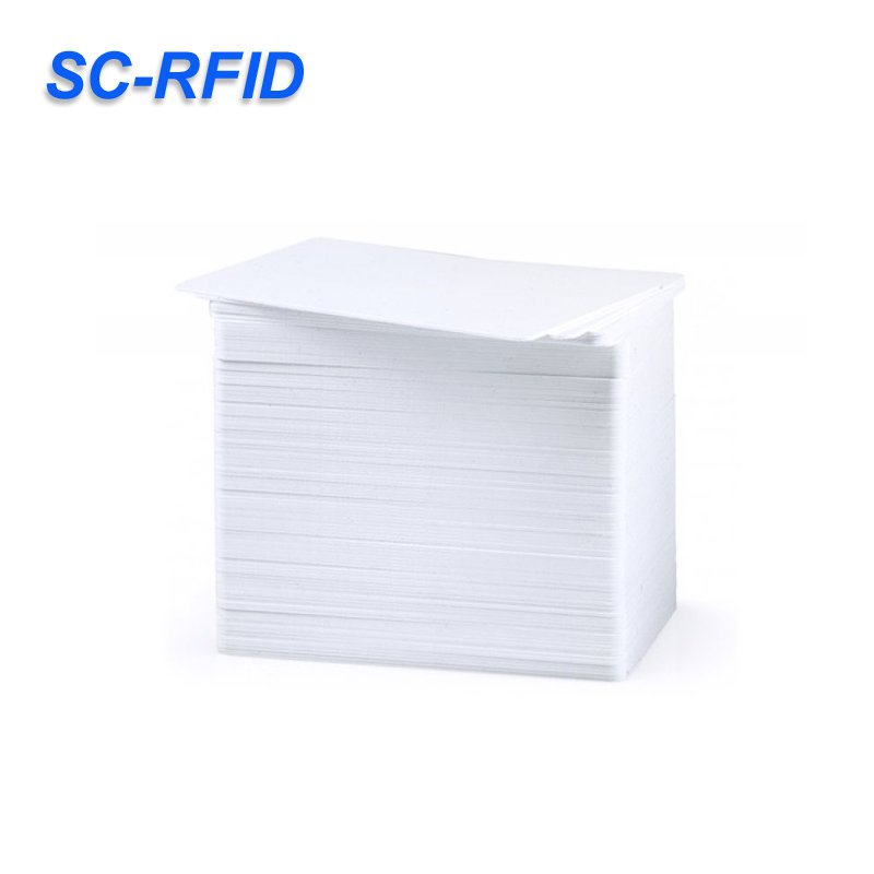 Sencan Wholesale customization CR80 13.56Mhz PC Smart Chip Rfid Hologram Employee Students Driving License Nfc IC Card