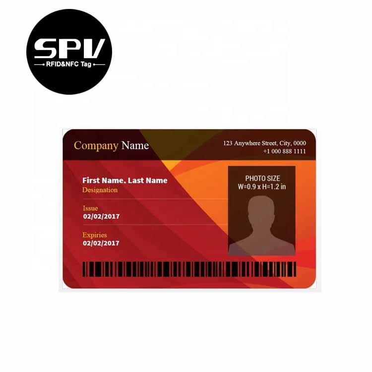 Access Control Smart 13.56MHz NFC Student Card Id Mifare 1K School Card