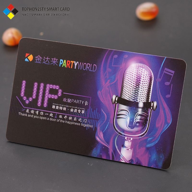 Custom UHF Combi Card Plastic RFID S50 Classic 1K Card Memory Smart Digital PVC ID NFC Card