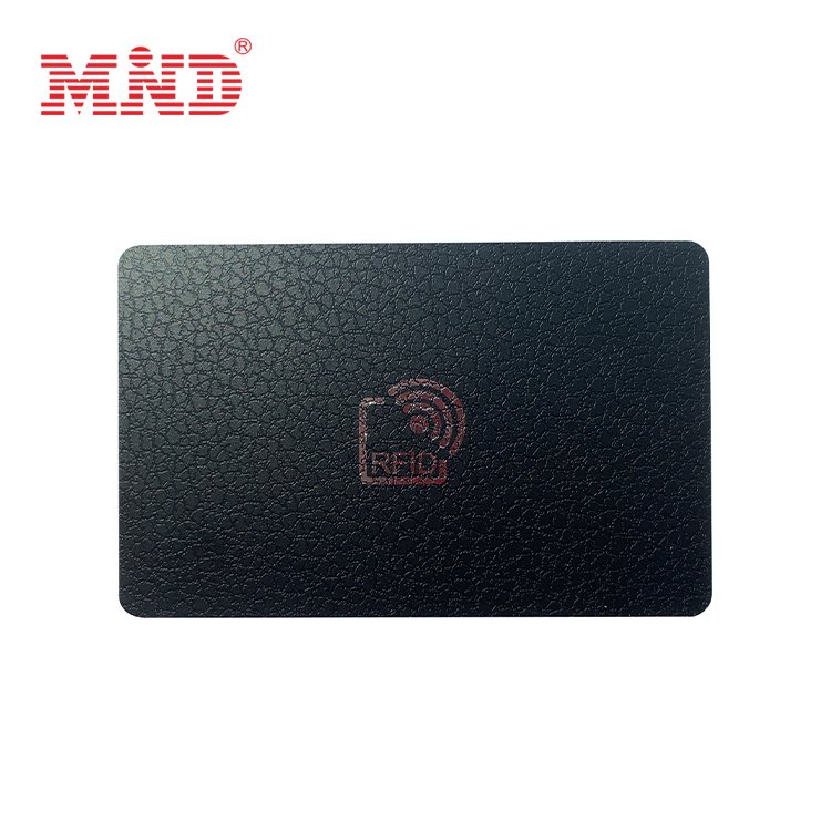 MIFARE Classic EV1 1K RFID leather surface card