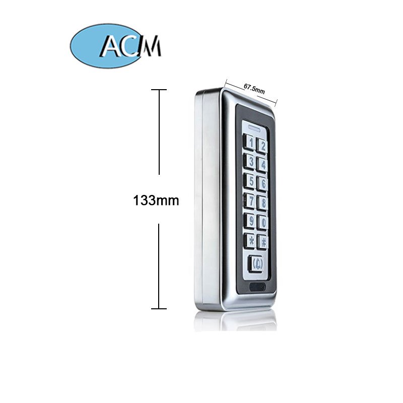 Standalone Metal Access Control System IP67 Waterproof Keypad Door RFID Access controller