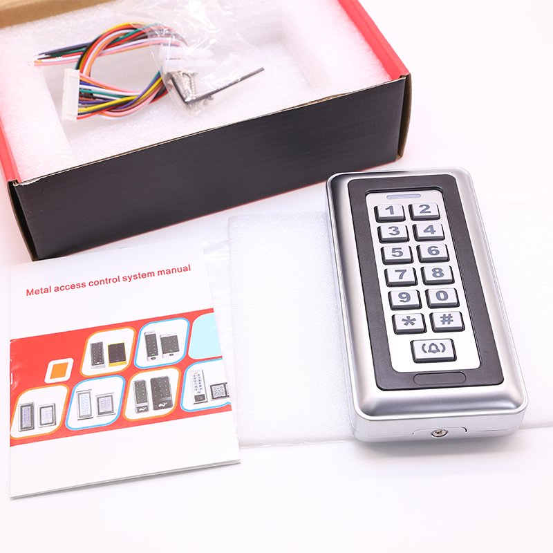 Standalone Metal Access Control System IP67 Waterproof Keypad Door RFID Access controller