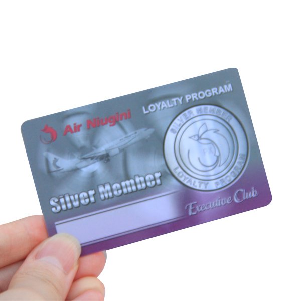 PVC Identification Card Employee Student ID Card F08 RFID NFC Card