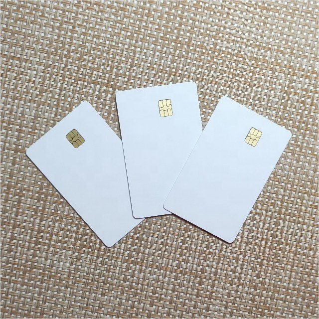 High Quality White Blank SLE4442 Chip Access Control Cards