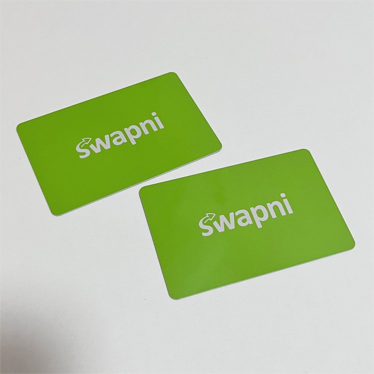 NFC 424 DNA Read Write Programmable QR Code NFC Tap Card Printed With Custom LOGO