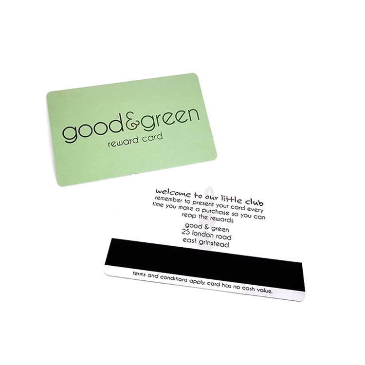 High Quality CR80 Plastic VIP Card Hot Sale High-Magnetic Encoded Gift Card Different Barcode Compatible NFC RFID 13.56MHz
