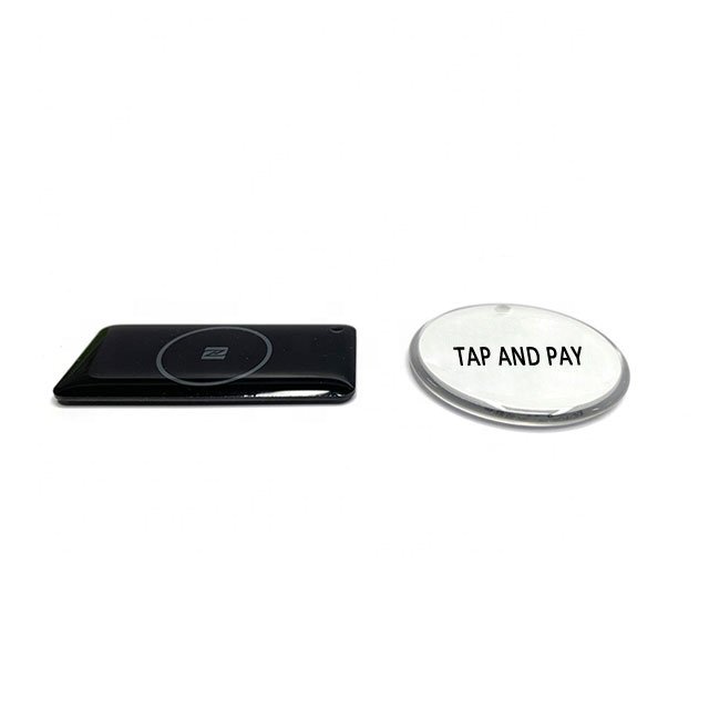 13.56MHz epoxy card 1K memory epoxy keychain business key card charge card