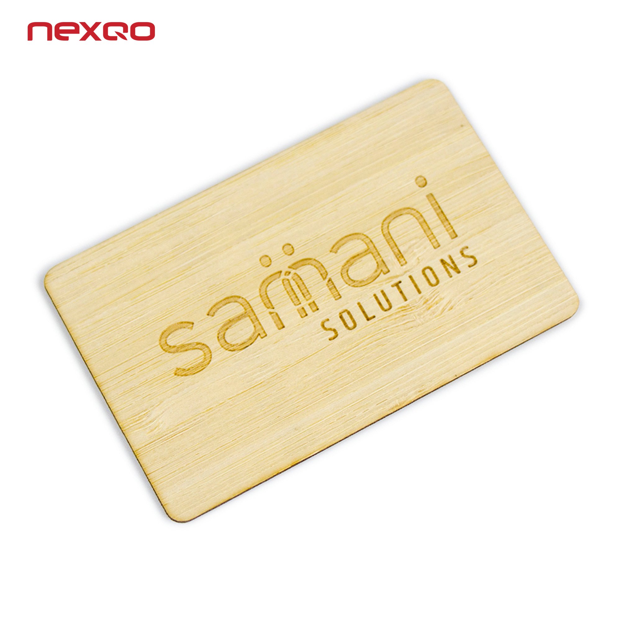 ISO Standard 13.56MHZ Wooden Business Card NFC Card for Access control system etc