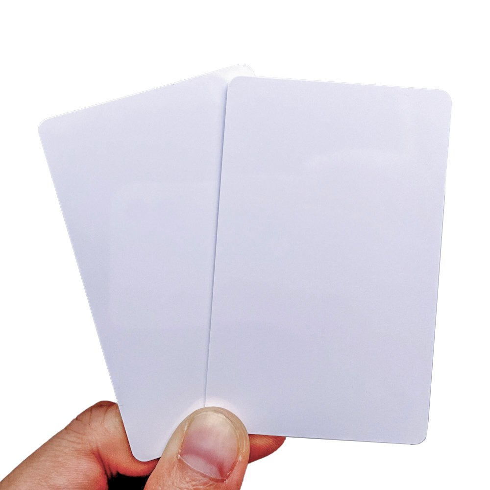 Printable Contactless Smart Chip White Card Plastic PVC 13.56mhz RFID Blank Card