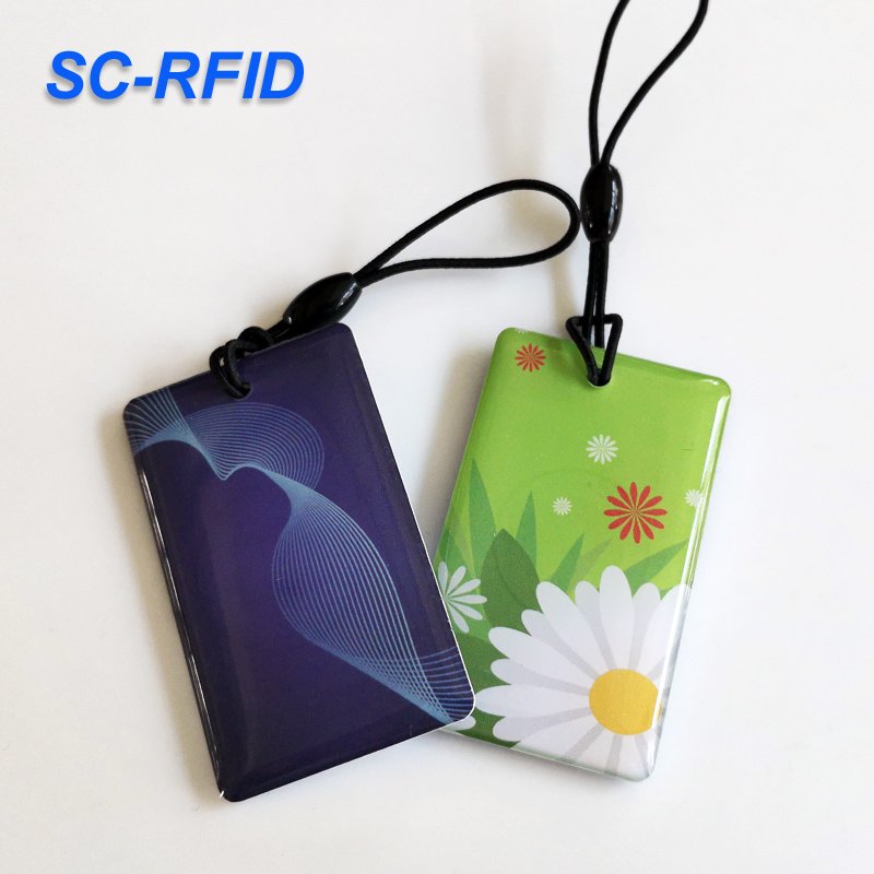 Customizable rfid chip Key Card ISO14443a 13.56MHz RFID PVC Epoxy NFC Key Card For Access Control