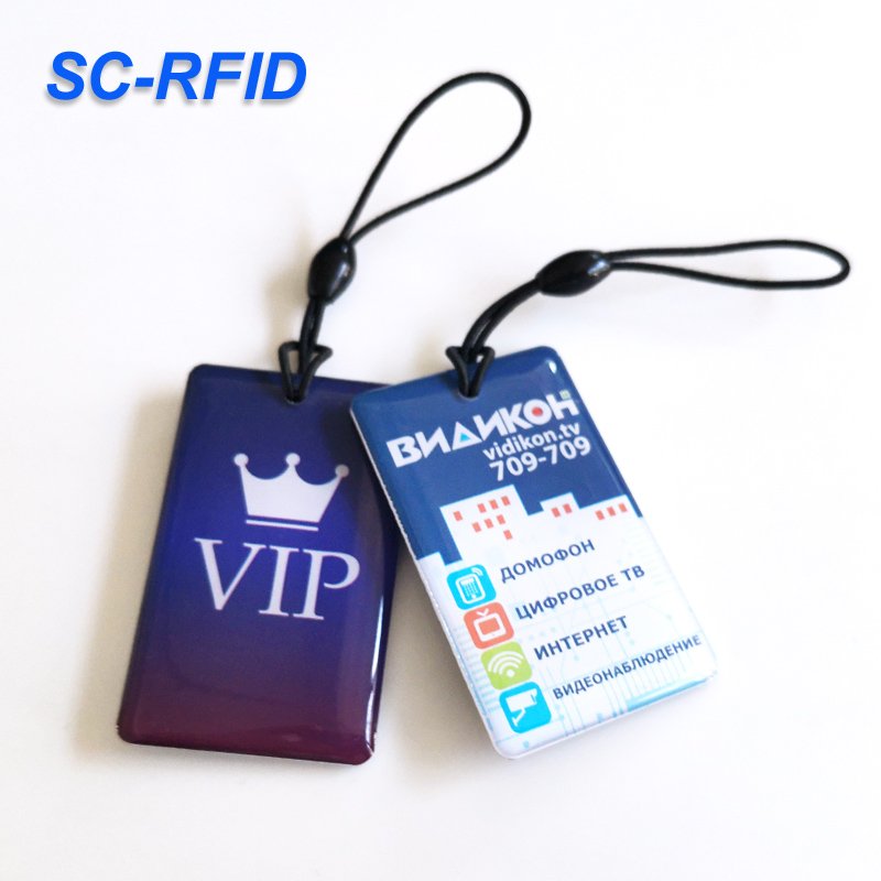 Customizable rfid chip Key Card ISO14443a 13.56MHz RFID PVC Epoxy NFC Key Card For Access Control