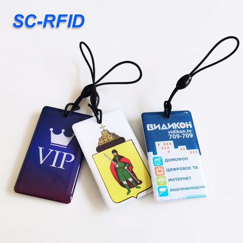 Customizable rfid chip Key Card ISO14443a 13.56MHz RFID PVC Epoxy NFC Key Card For Access Control