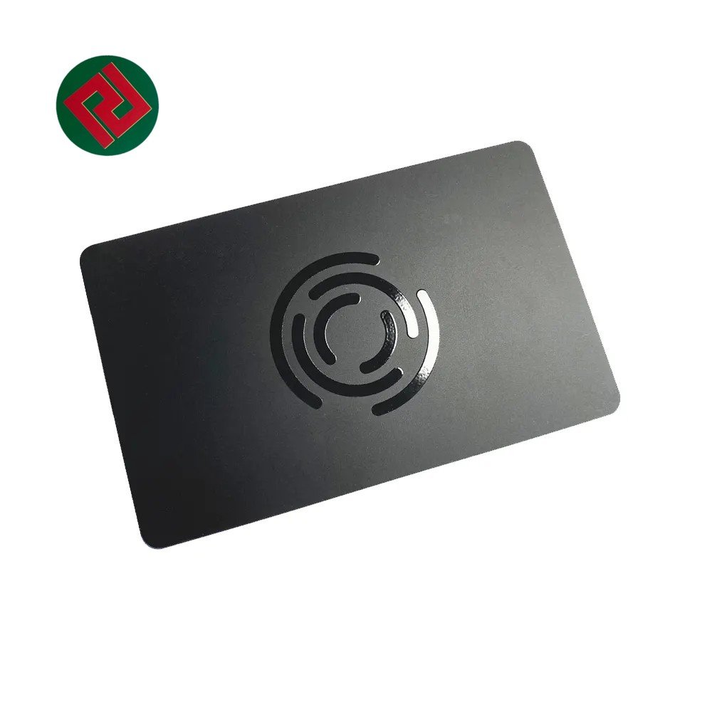 Customized Black coding RFID business cards tag gift access control Card plastic PVC NFC java google play id card