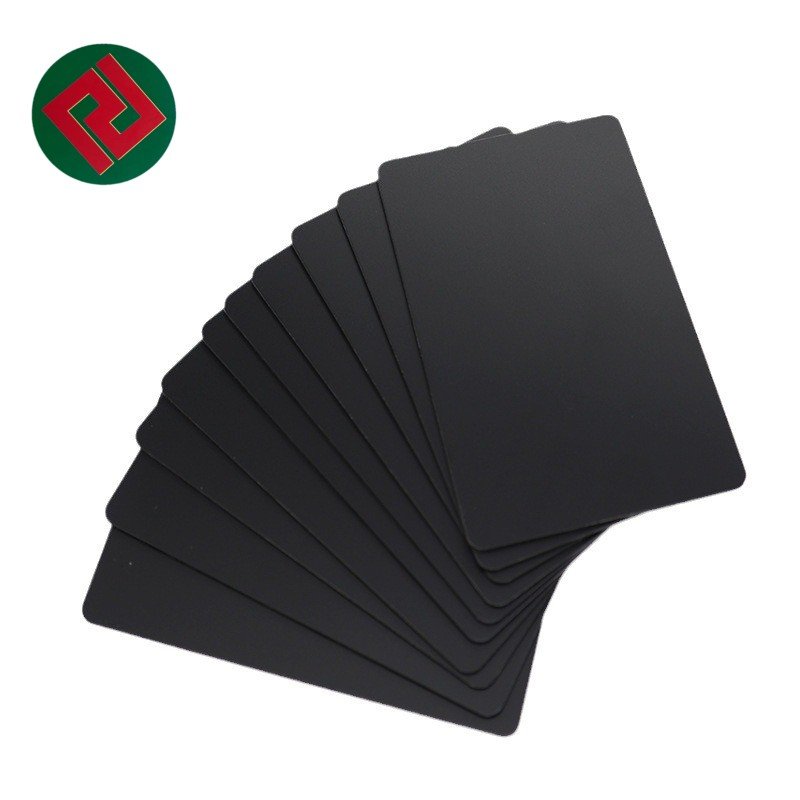 Customized Black coding RFID business cards tag gift access control Card plastic PVC NFC java google play id card
