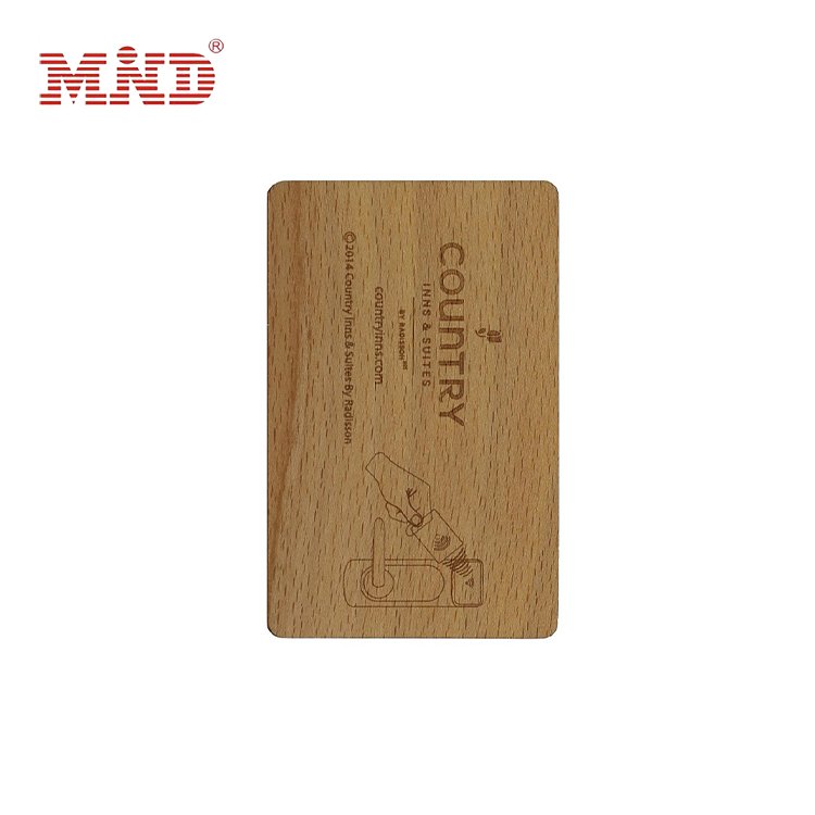 Smart Card Any Shape NFC Wooden Hotel Key Card Bamboo RFID Wood Business Cards