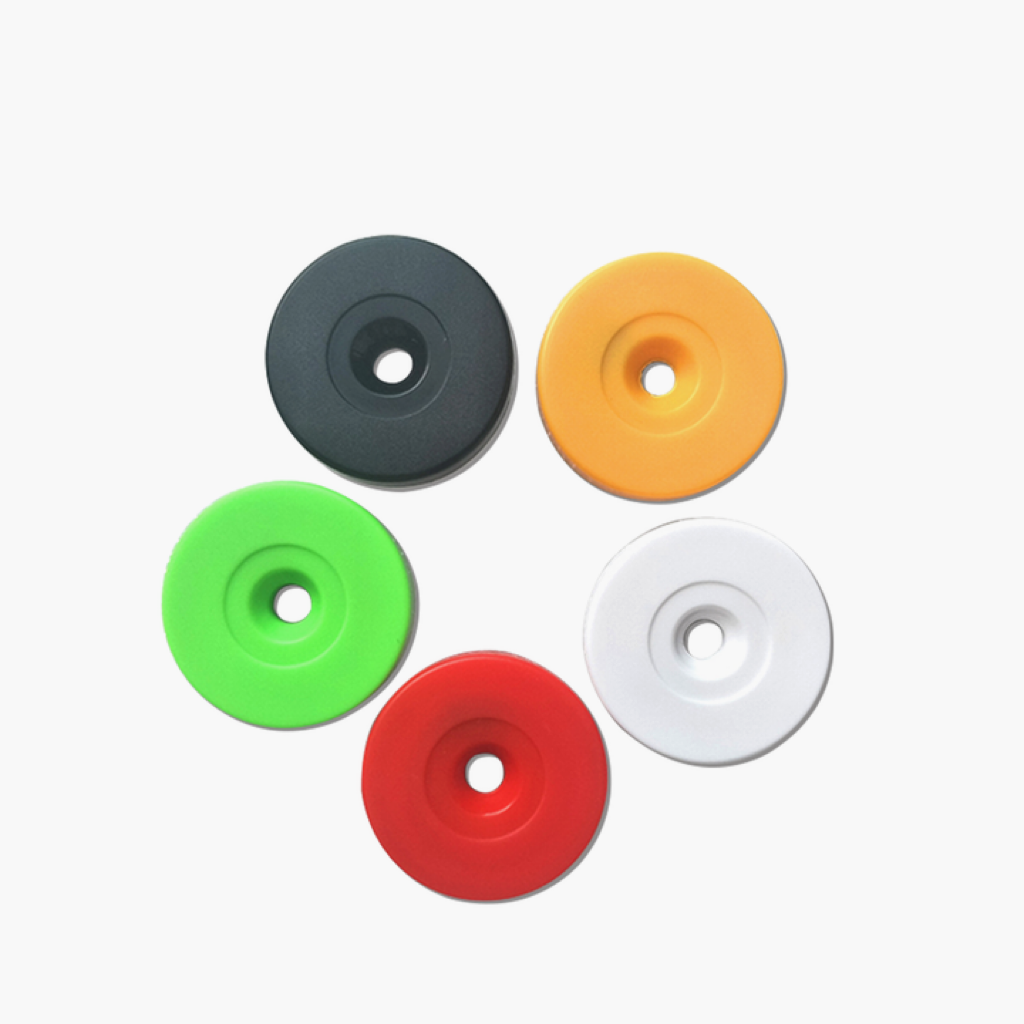 Top sale Waterproof RFID Anti Metal ABS Coin Round Token RFID NFC Hard Outdoor Guard Patrol Tag With Hole