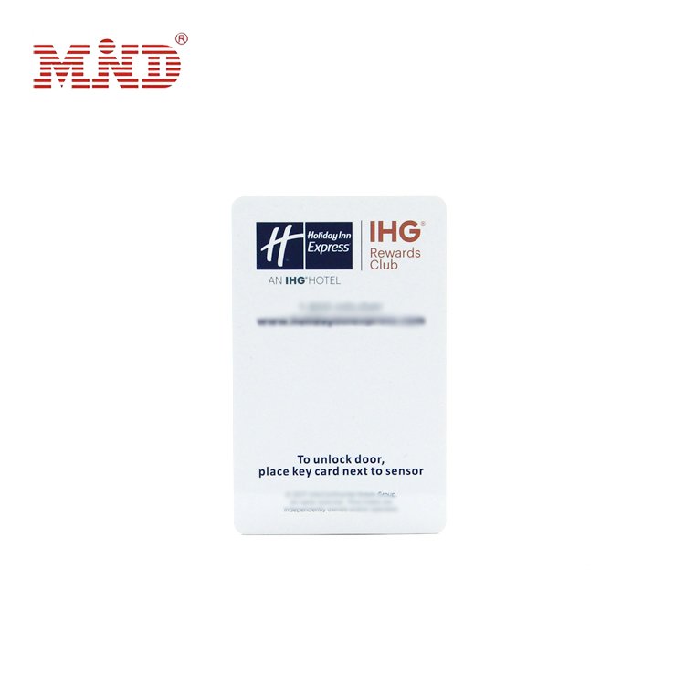 Printed Plastic RFID Smart Encoded Hotel Key Card with Encoding