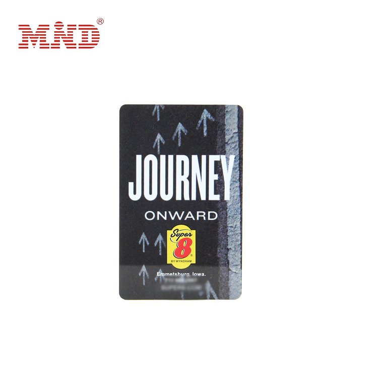 Printed Plastic RFID Smart Encoded Hotel Key Card with Encoding