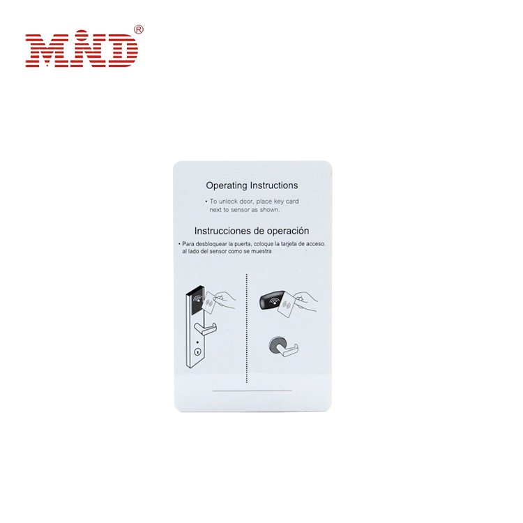Printed Plastic RFID Smart Encoded Hotel Key Card with Encoding