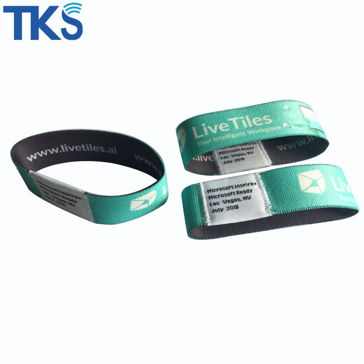 Fashion Custom Souvenir Gym Fabric Polyester Double Sided Sublimation Printed Design Elastic