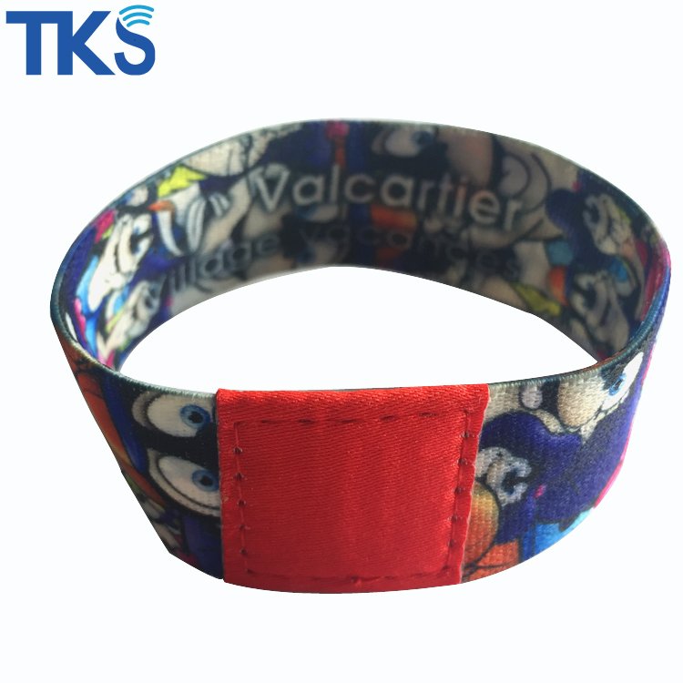 Fashion Custom Souvenir Gym Fabric Polyester Double Sided Sublimation Printed Design Elastic