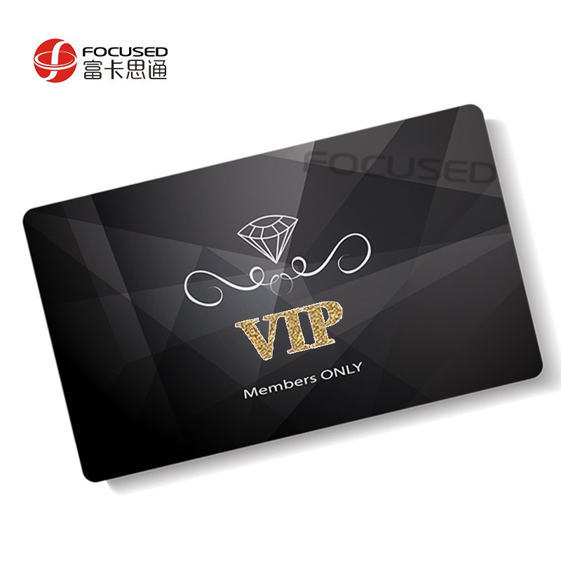 Programable 13.56Mhz luxury metal business cards Magnetic Stripe Dual-interface Custom Credit Review Rfid vip nfc business card