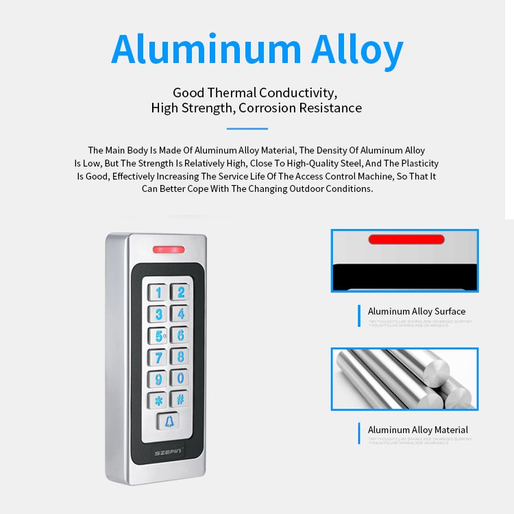 Alone Access Controller Rfid Reader Access Control Rfid Metal Vandal-proof Access Control