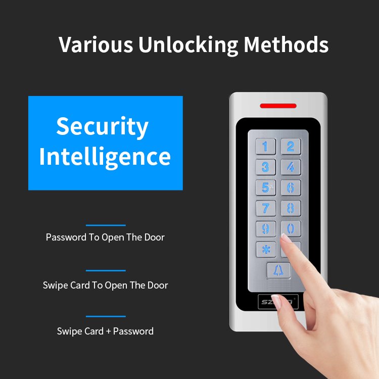Alone Access Controller Rfid Reader Access Control Rfid Metal Vandal-proof Access Control