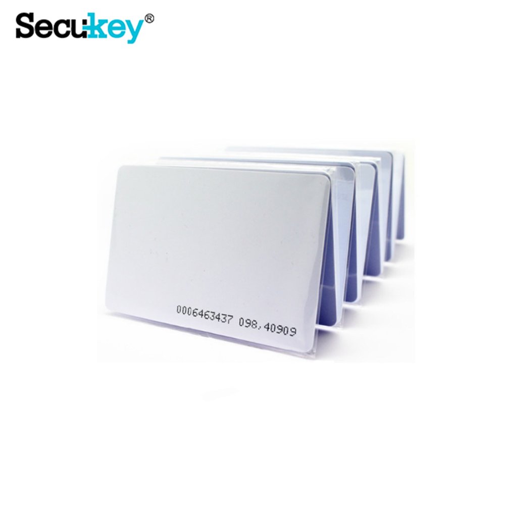 Cheap Selling Scard1 EM Contactless Thick Access control Smart Door Lock TK4100 Chip 125khz RFID Card