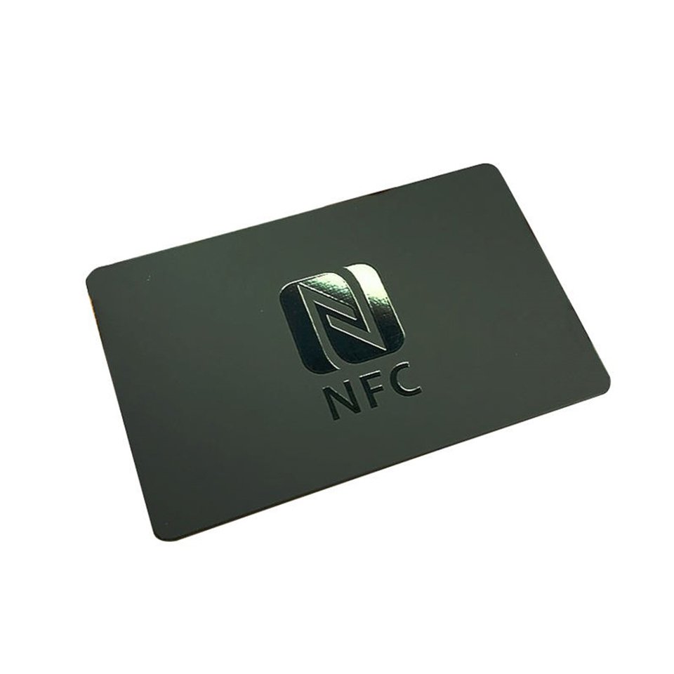 Colored PVC NFC visit qr code card contactless smart chip blank 125khz 13.56mhz access control rfid hotel key card custom