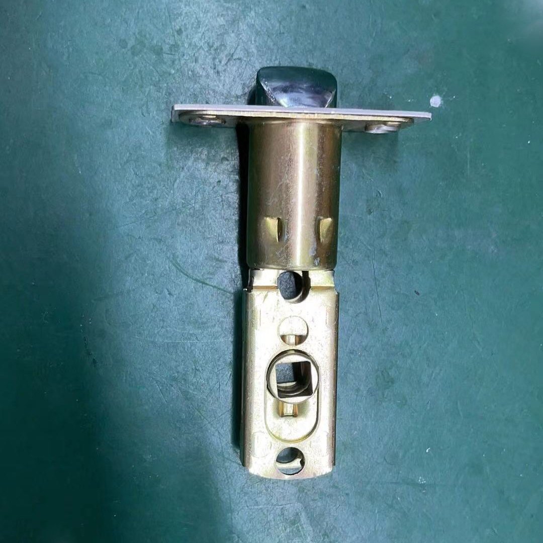 Single latch mortise Rfid keyless RFID IC card access control hotel handle card lock Serrures with key for motel hotel