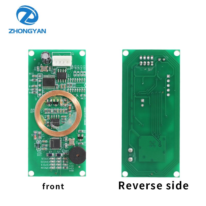 RFID Module Dual Frequency 125KHz 13.56MHz Access Control Card Reader Module with RS232 Communication Interface