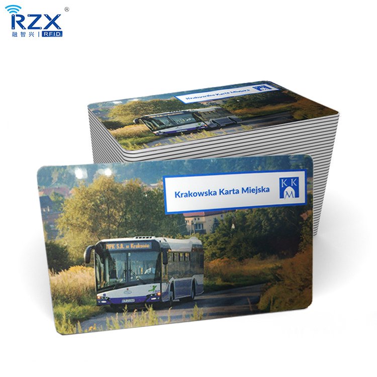Shenzhen ISO14443A HF 13.56Mhz MIFARE DESFire EV1 2k/ 4k/ 8k RFID smart Payment Card For Transportation