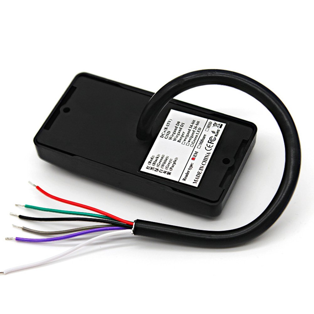 LED Indicators Security RFID Proximity Card RS232 13.56Mhz wiegand 26/34 Access Control Reader