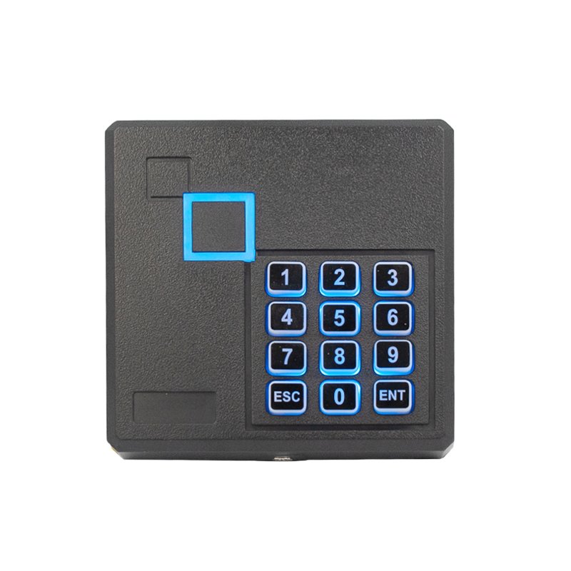 Waterproof Access Control Card Reader Wiegand 26/34 13.56mhz IC Card Reader Door Access Control System