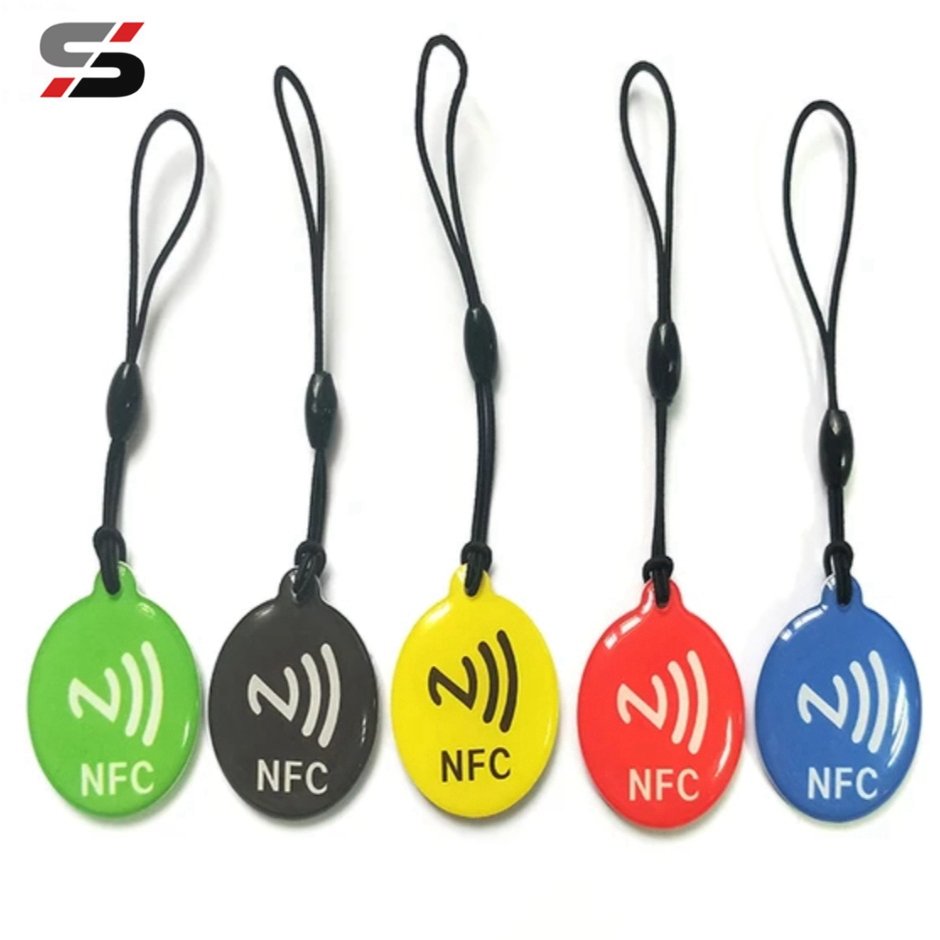 Factory price 13.56MHz NFC Tags Label 213 Epoxy Card rfid tag for Mobile Phone