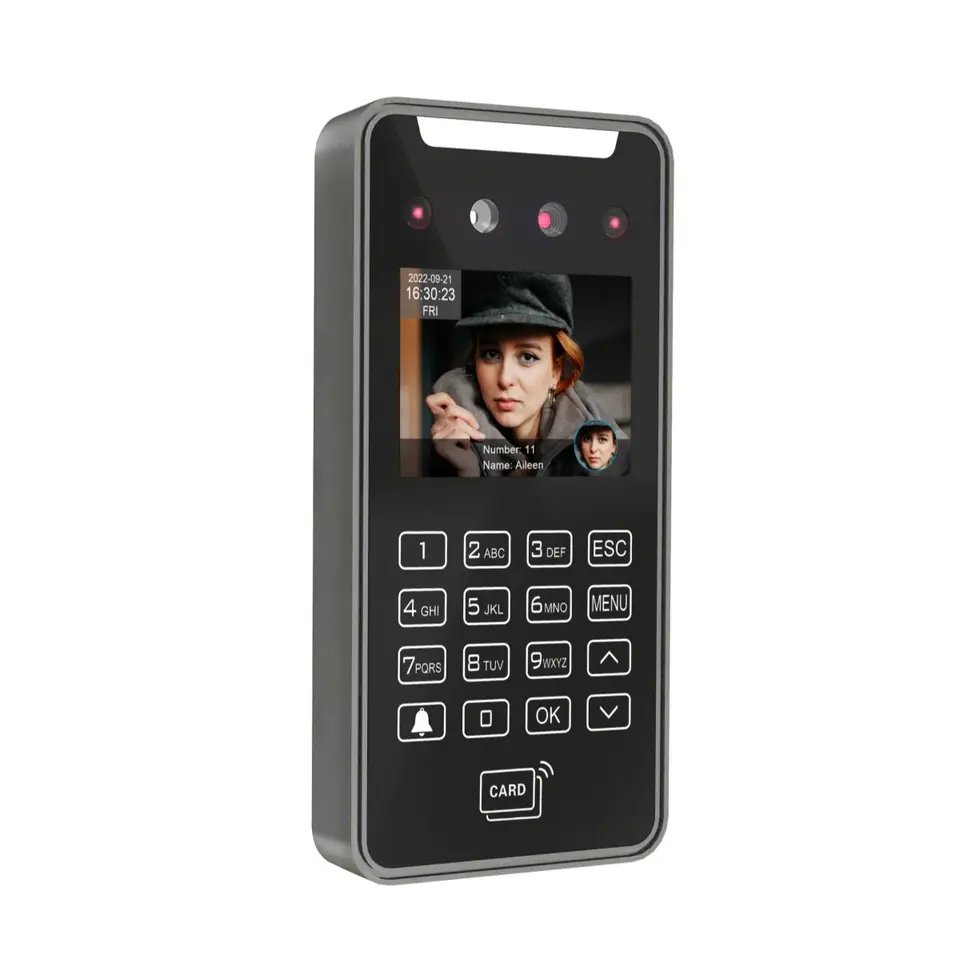Wifi Cloud Software RFID Card Employee Machine Face Recognition Biometric Attendance Access Control