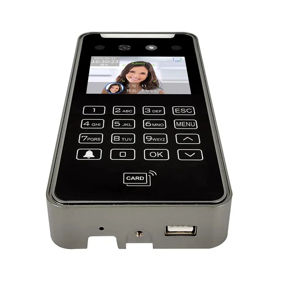 Wifi Cloud Software RFID Card Employee Machine Face Recognition Biometric Attendance Access Control