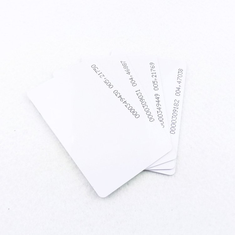 Wholesale Access Control Card 125khz Tk4100 Chip PVC Blank RFID Proximity ID Card