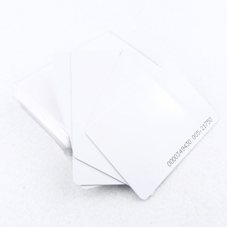 Wholesale Access Control Card 125khz Tk4100 Chip PVC Blank RFID Proximity ID Card