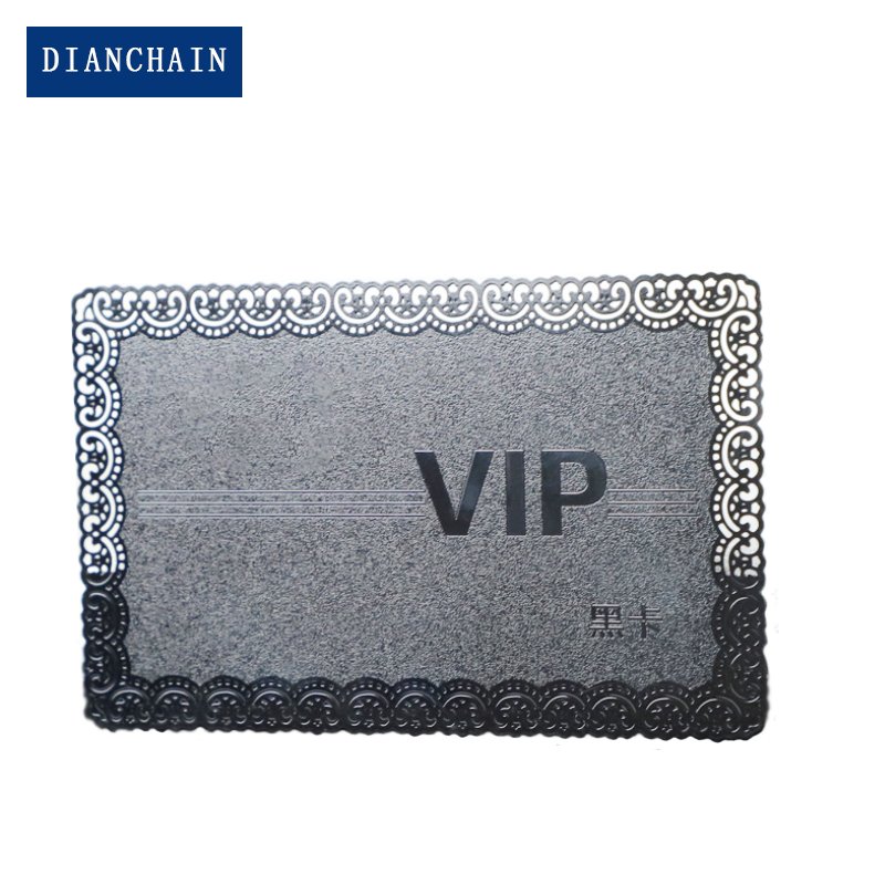 Customizable 13.56MHz RFID Smart Electronic VIP Card NFC Metal Card