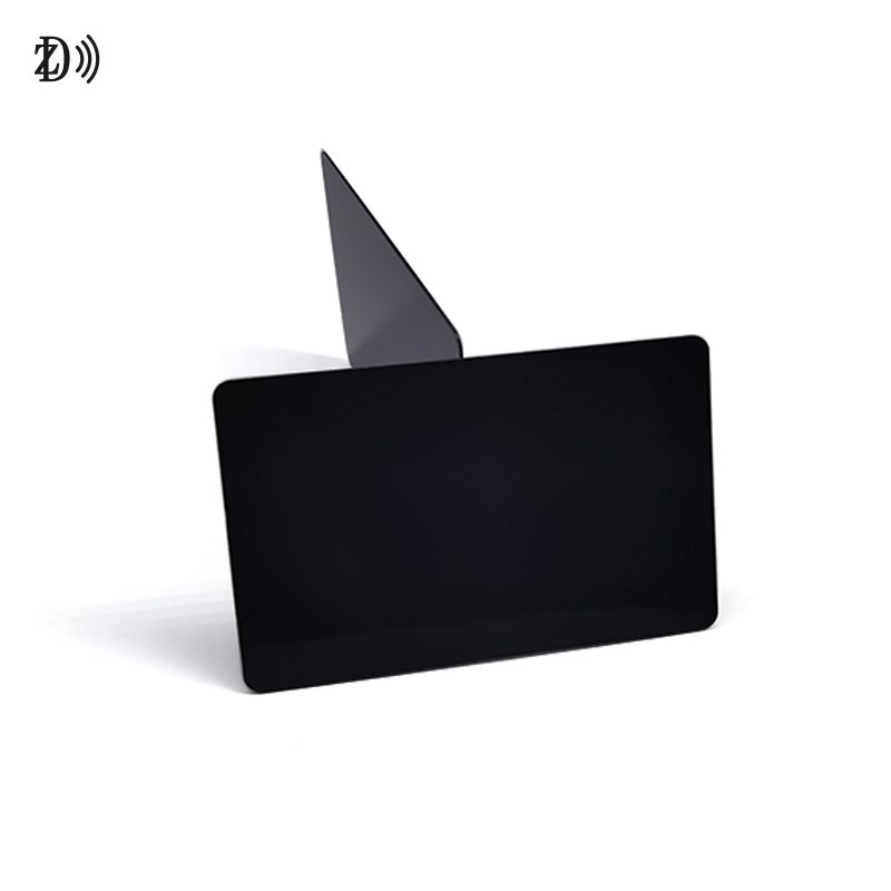 Black Matte NFC Card Plastic Customized NTAG215 NTAG213 PVC Printable Blank RFID Card