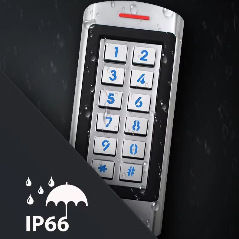 EBKN Access Control Keypad Zinc Alloy GSM Gate Door Access Controller With Keypad