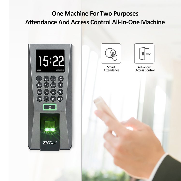Zk F18 Biometric Fingerprint Access Control And And Time Attendance Device System Price Of Fingerprint Machines 3000 Templates