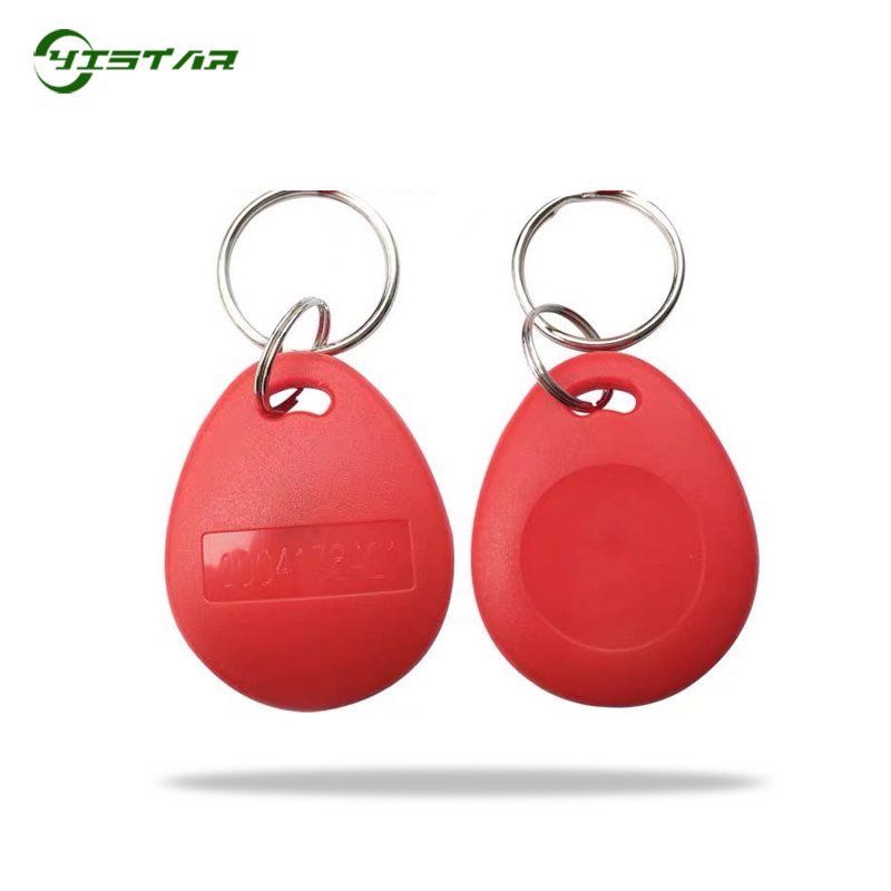 125KHZ TK4100 T5577 RFID Card KeyChain Shenzhen Factory Smart Proximity RFID Keychain ID Tags Access Control Card