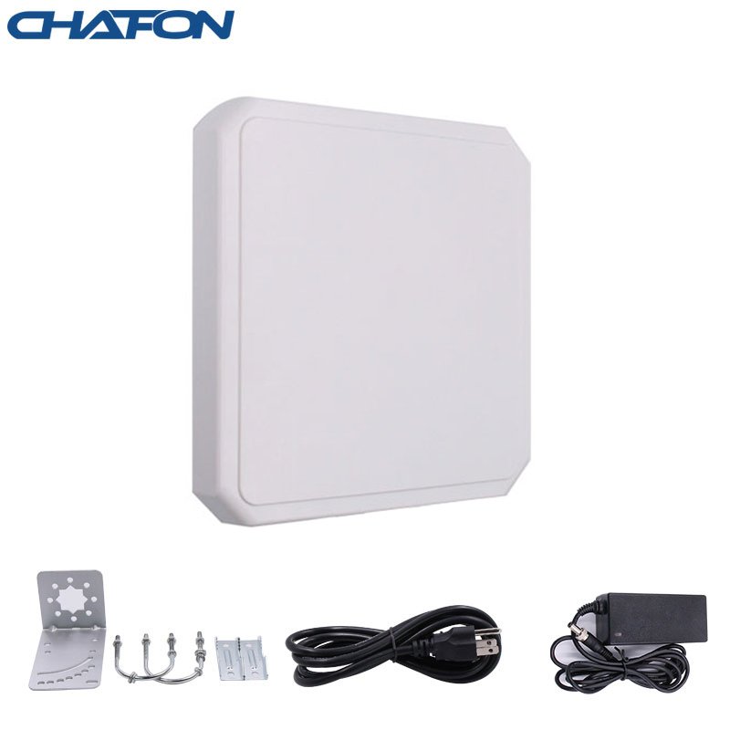 CHAFON CF591 860~960MHz rfid UHF long range card reader 9dbi 8~10m reading distance RS232/WG26/Trigger for access control