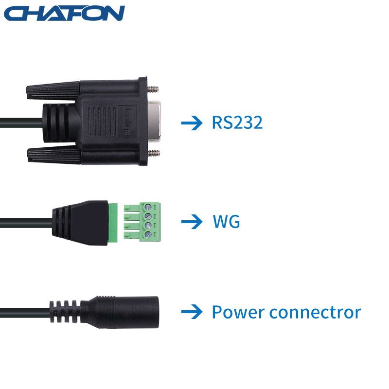 CHAFON CF591 860~960MHz rfid UHF long range card reader 9dbi 8~10m reading distance RS232/WG26/Trigger for access control