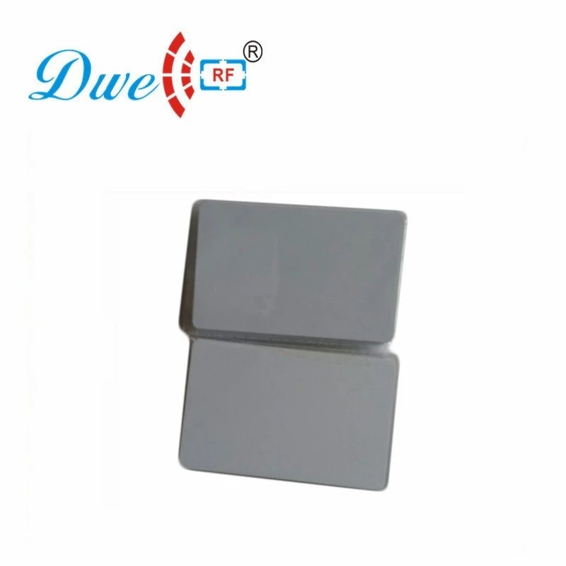 ISO14443A 13.56mhz Mf 1k proximity F08 white blank pvc rfid cards